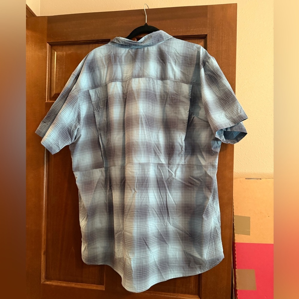 Men’s Columbia Newton Ridge Plaid Casual Shirt, NWT - Picture 2 of 4
